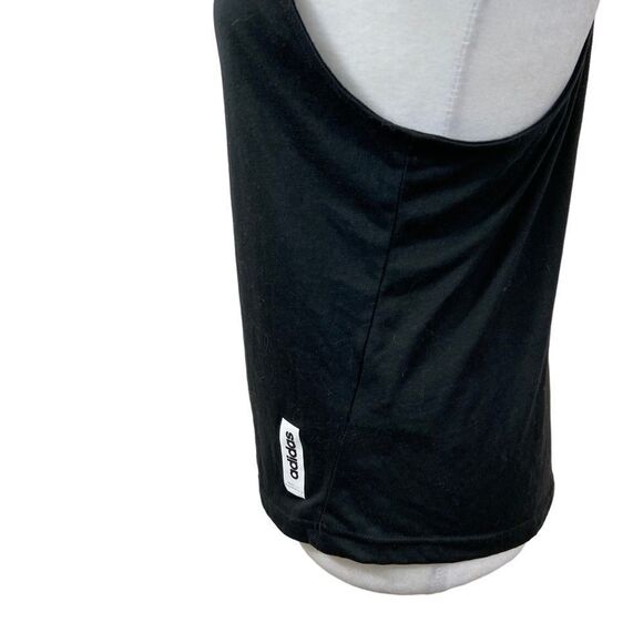 Adidas Ladies Brilliant Basics Solid Black Tank Top Size Small - Picture 7 of 13